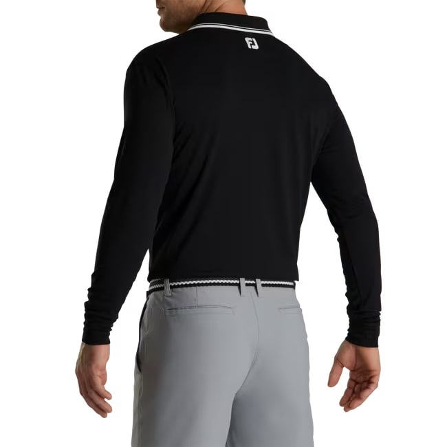 Áo Golf Nam FootJoy Pique Lightweight Sun Protection Shirt Knit Collar (28496)