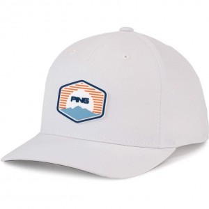 Mũ kết golf DIRECT HEADWEAR SUNSET CAP 214 WHITE CAP35933 | PING